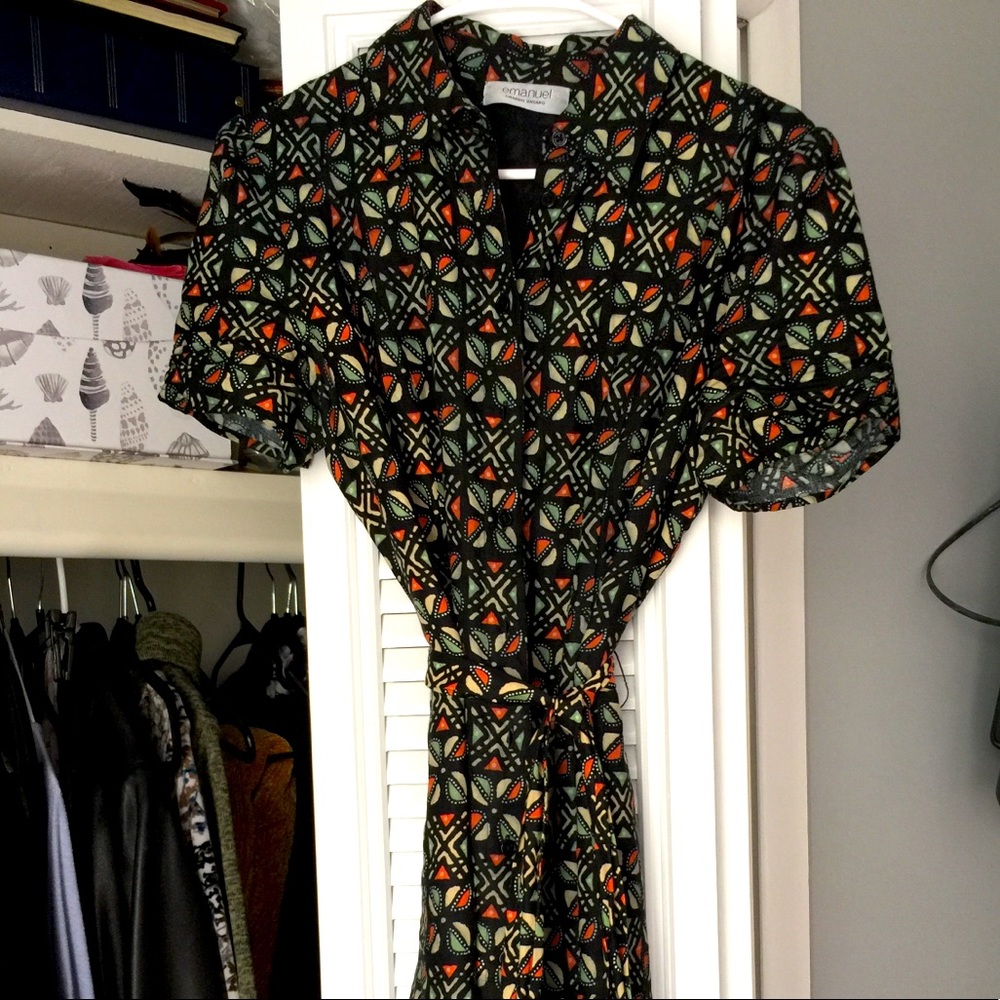 Emanuel Ungaro Shirtwaist Dress